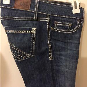 BKE slim boot cut jean